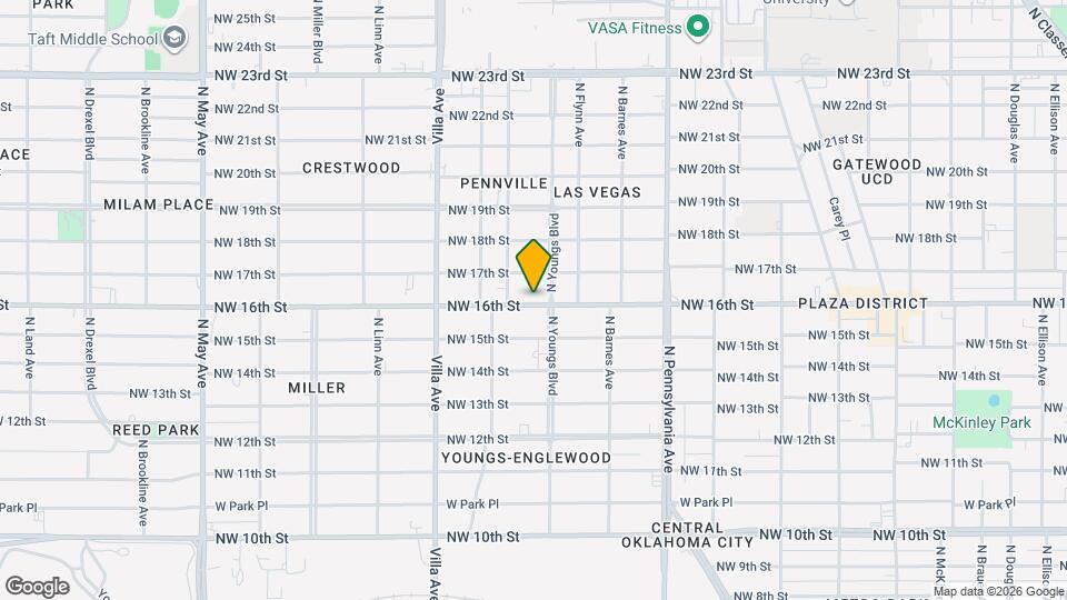 2313 NW 16th St Map and Location Details