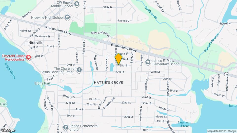 301 Bullock Blvd Map and Location Details