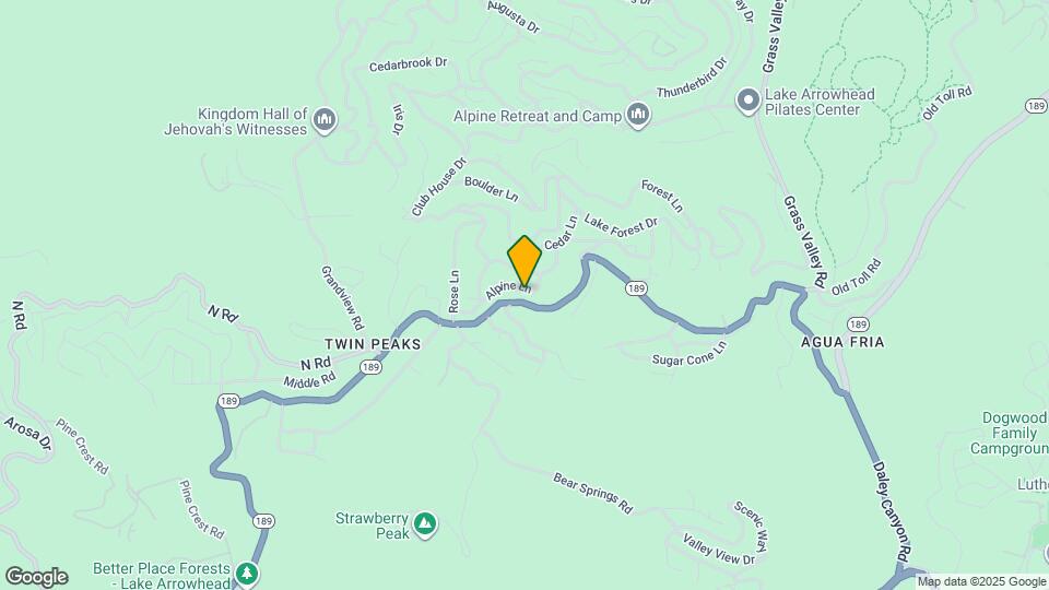 26251 Alpine Ln Map and Location Details