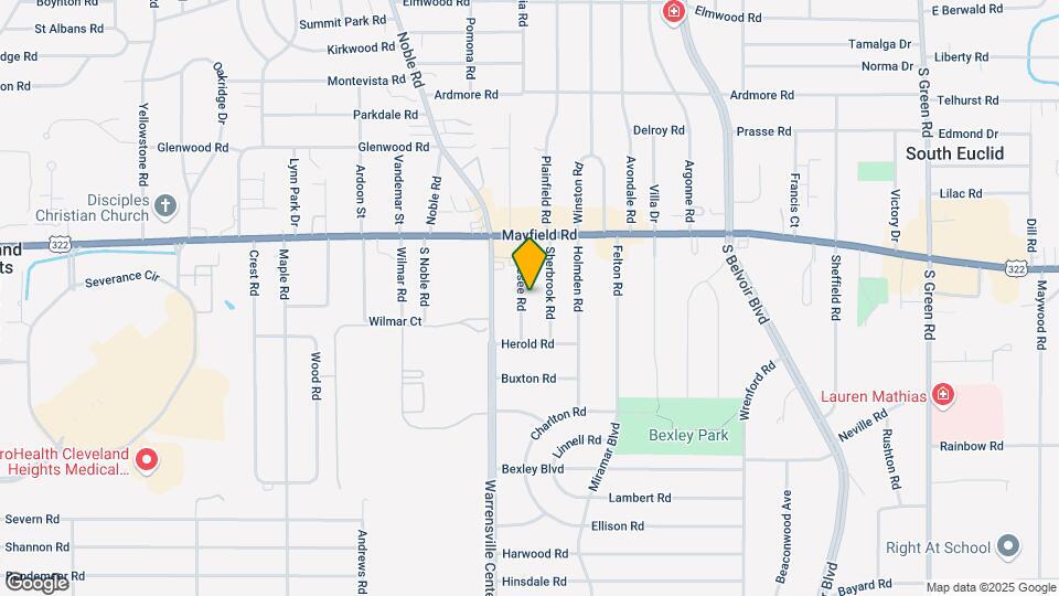 1501 Genesee Rd-Unit -Dwn Map and Location Details