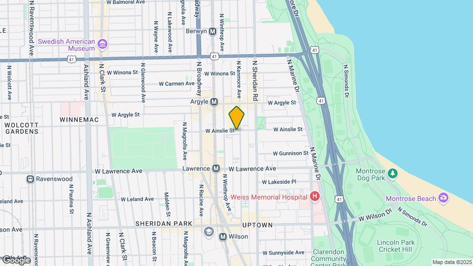4880 N Kenmore Ave Mapa y Detalles de la Ubicación