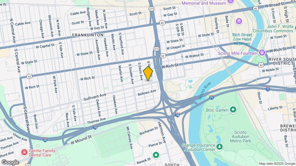 756 Sullivant Ave, Unit 756 Map and Location Details