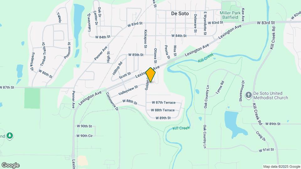 8687 Golden Ln Map and Location Details