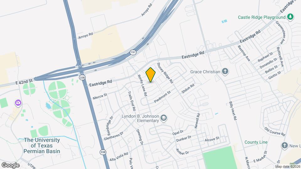 6415 San Mateo Ln Map and Location Details