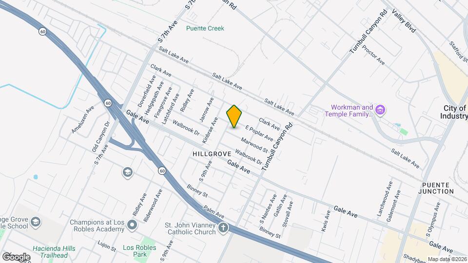 15019 Marwood St Mapa y Detalles de la Ubicación