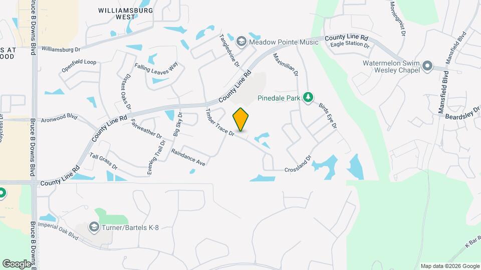 1216 Timber Trace Dr, Unit 103 Mapa y Detalles de la Ubicación
