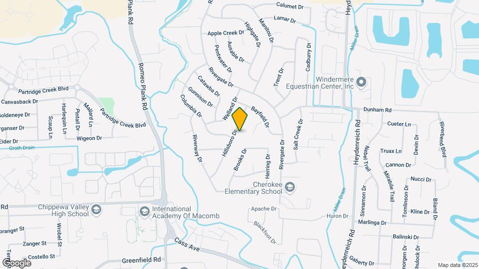 43496 Hillsboro Dr Map and Location Details