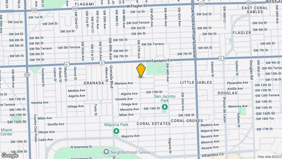1005 Cortez St Map and Location Details