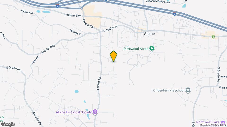 1969 Alpine Creek Ln Map and Location Details