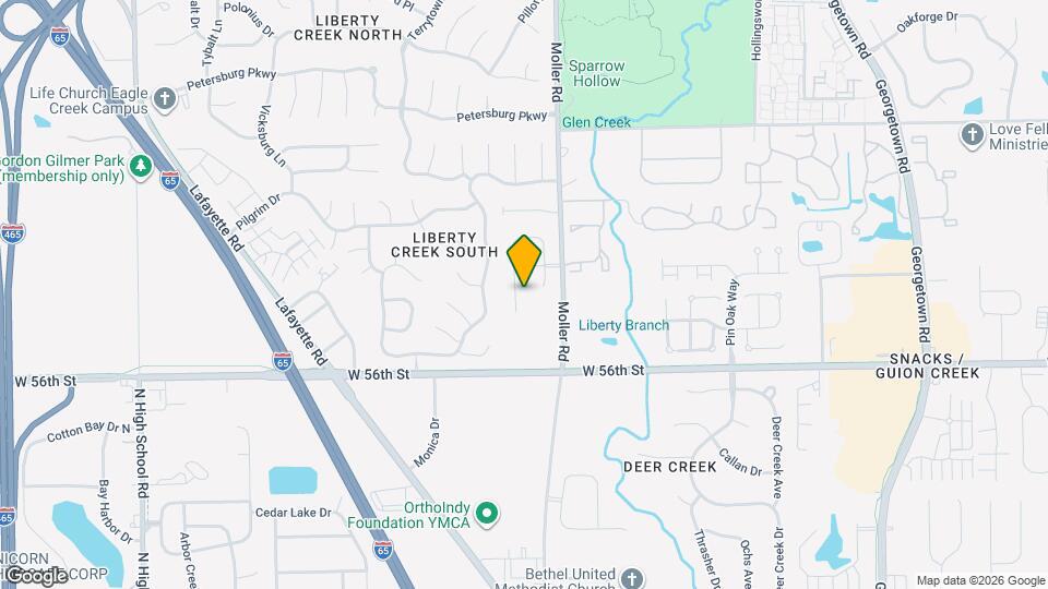 5707 Prestonwood Ct Map and Location Details