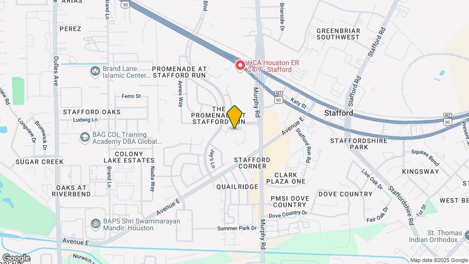 611 Whitney Oaks Ln Map and Location Details