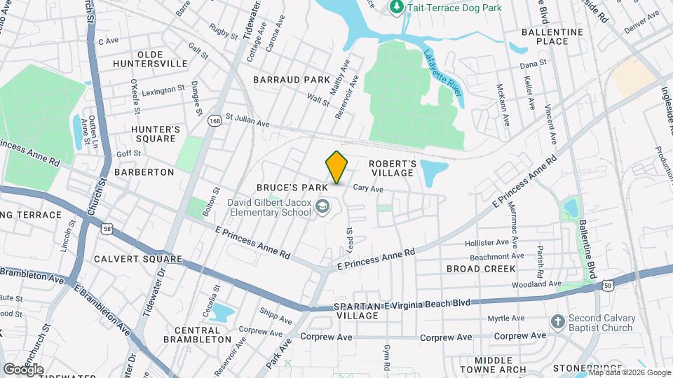 1521 Cary Ave Mapa y Detalles de la Ubicación