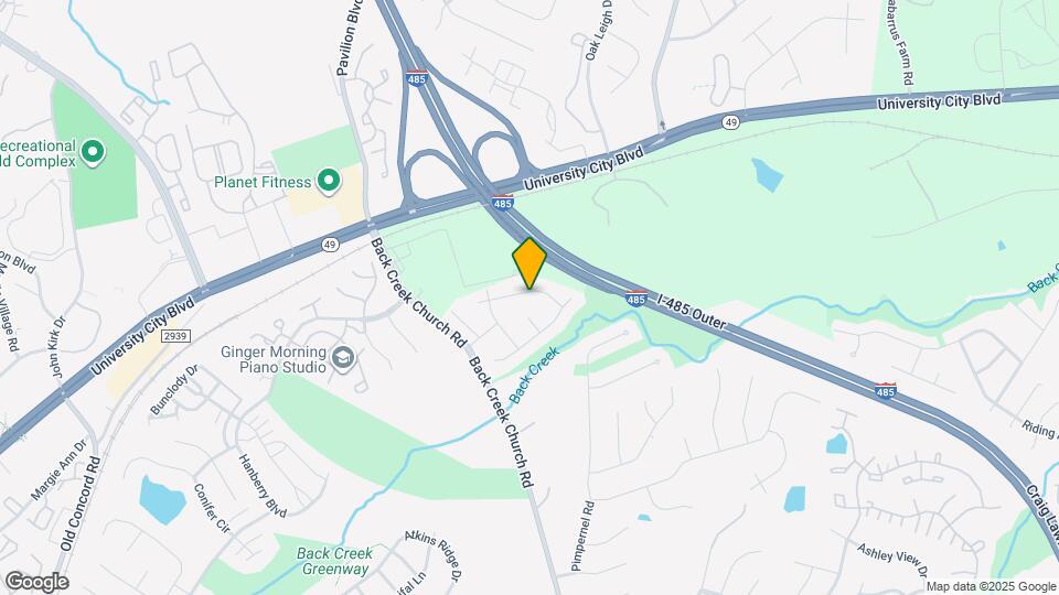 10510 Plantain Ct Map and Location Details