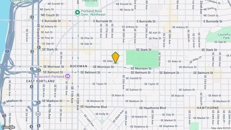 1823-1825 SE Morrison St Mapa y Detalles de la Ubicación