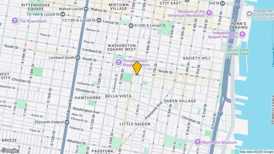 702 S Darien St Map and Location Details