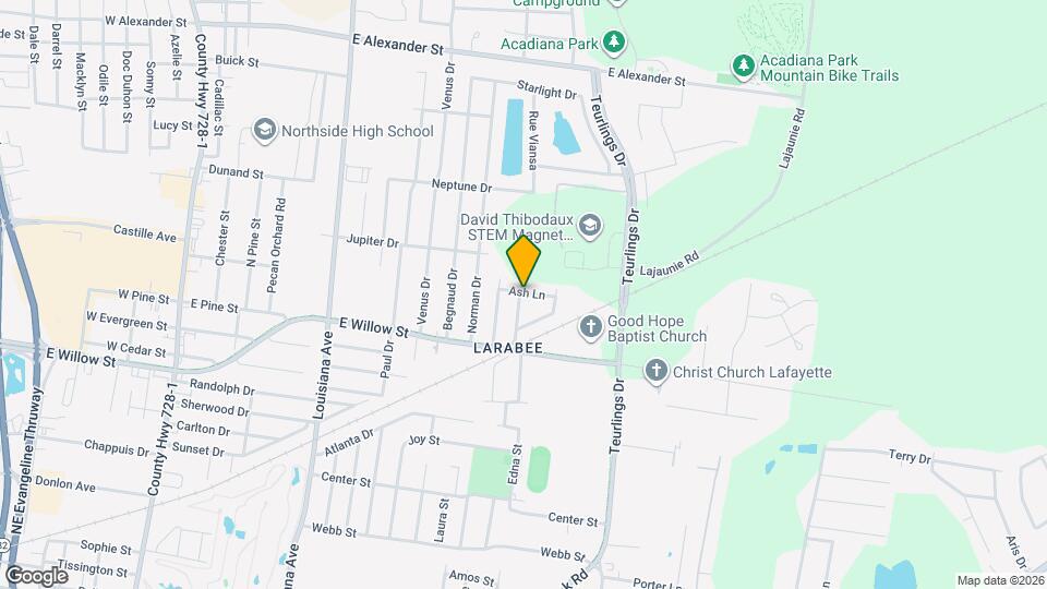 106A Ash Ln Map and Location Details