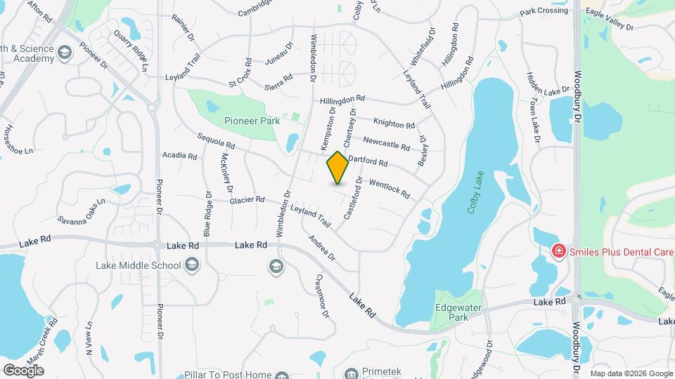 2870 Castleford Ct Map and Location Details