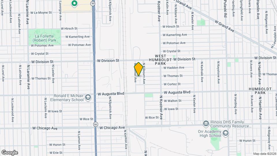 4519 W Thomas St Map and Location Details