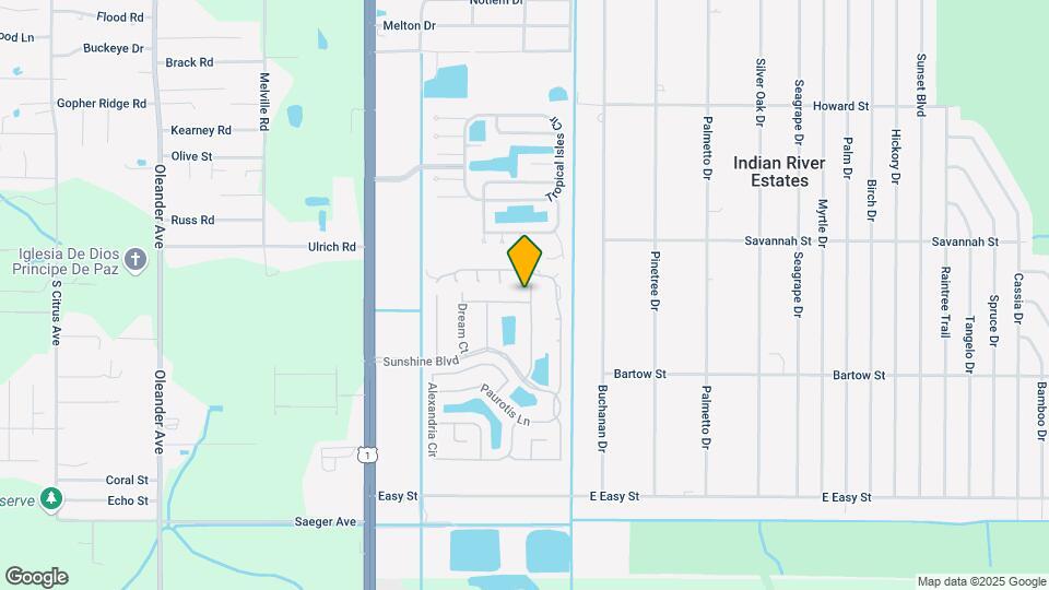524 Ponderosa Dr Map and Location Details