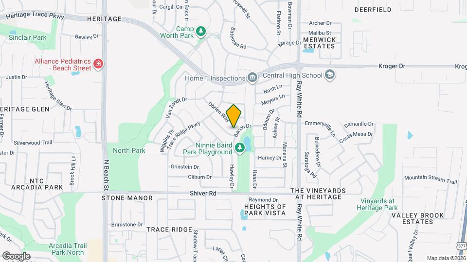 4933 Bacon Dr Map and Location Details