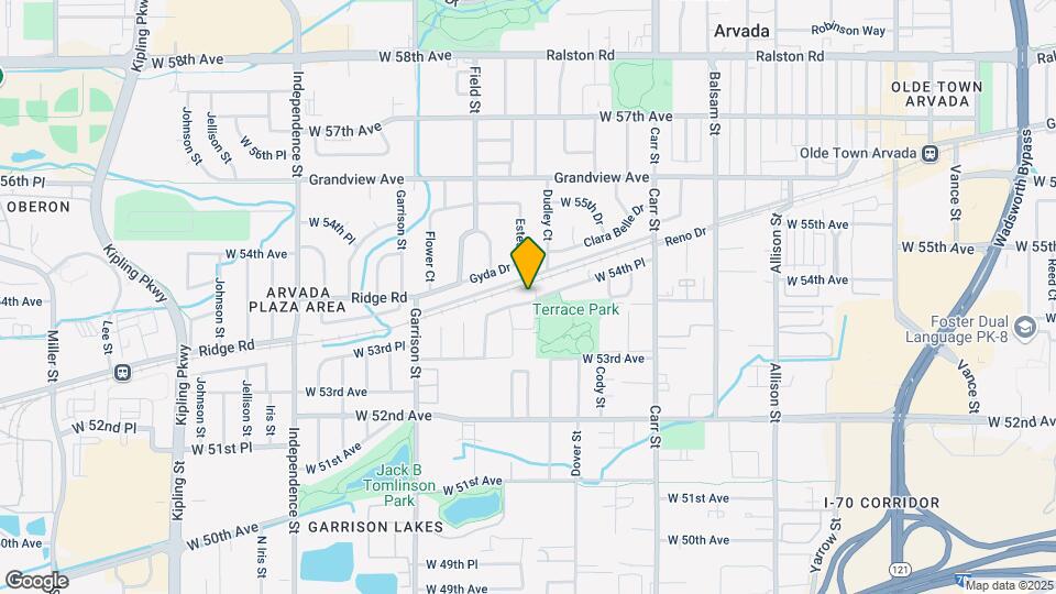 8807-8813 W 54th Pl Mapa y Detalles de la Ubicación