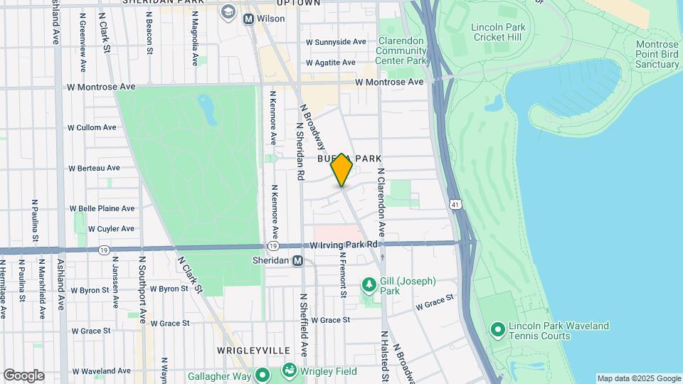 902 W Belle Plaine Ave Map and Location Details