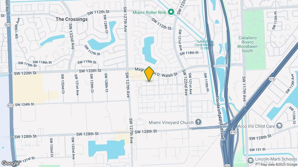 12468 SW 121st Ln Map and Location Details
