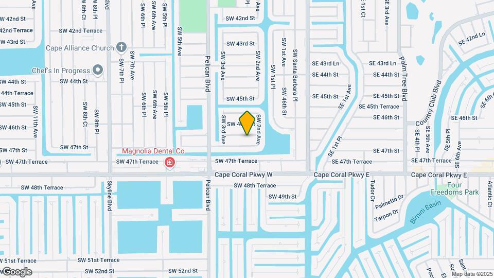 218 SW 46th Terrace Map and Location Details
