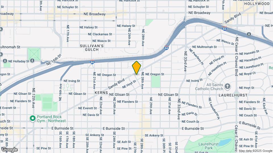 2708 NE Sandy Blvd Map and Location Details