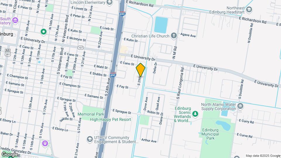 318 S 29th Ave Map and Location Details