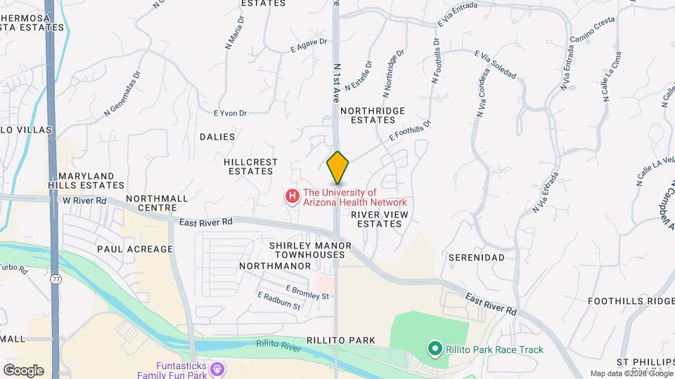 Valley View Apartments Map and Location Details