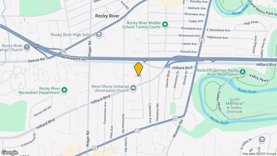 2346 Westmoor Rd Map and Location Details