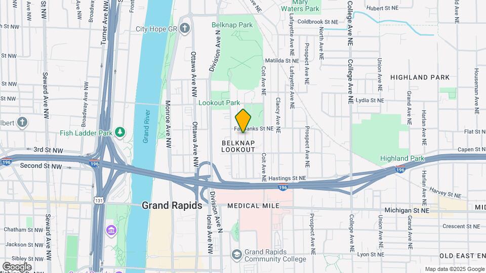 633 Livingston Ave NE Map and Location Details