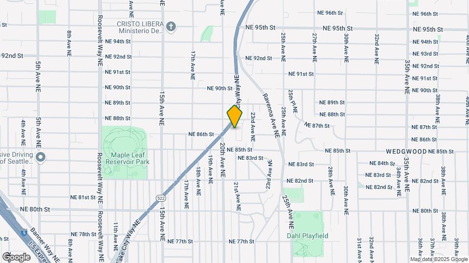 8611 21st Pl NE Map and Location Details
