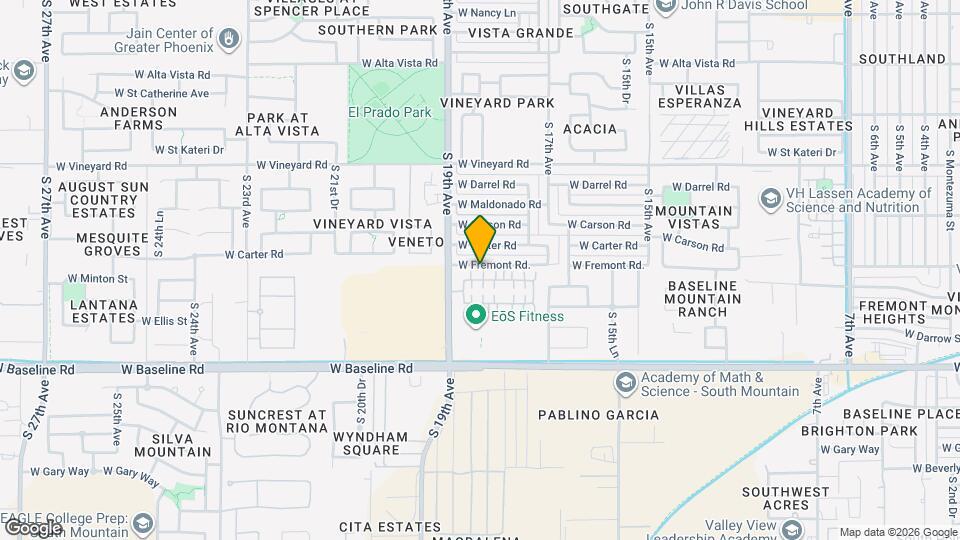 1826 W Minton St Map and Location Details