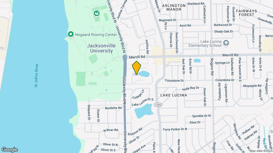 2631 University Blvd N Map and Location Details