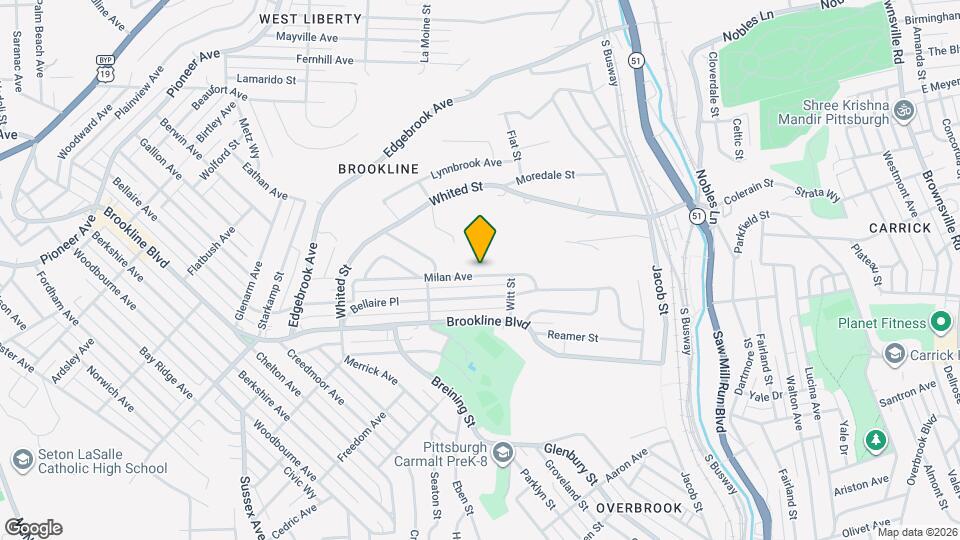 1441 Milan Ave, Unit 1441 Map and Location Details