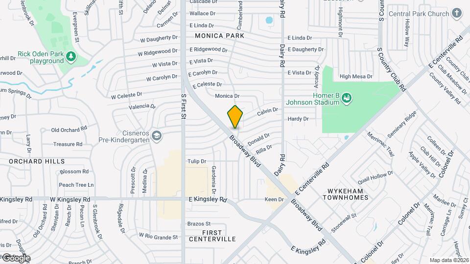 2817 Cumberland Dr Map and Location Details