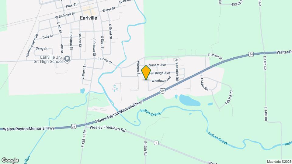 707 Green Ridge Ave Map and Location Details