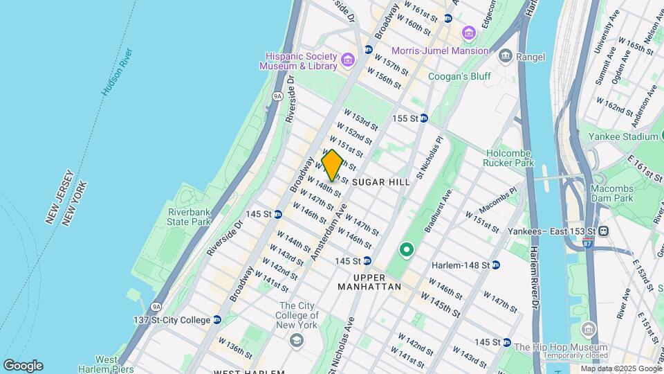 519 W 148th St Map and Location Details