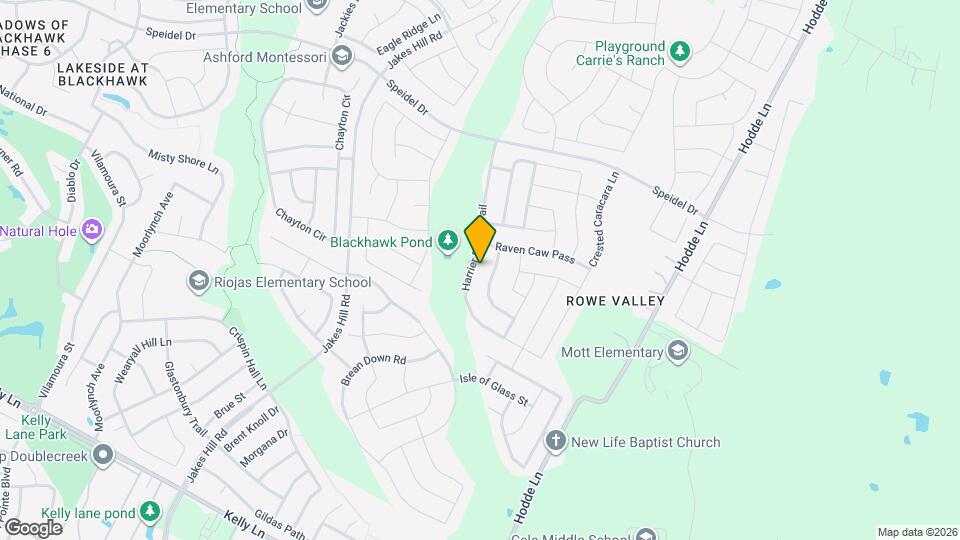20105 Harrier Flight Trail Map and Location Details