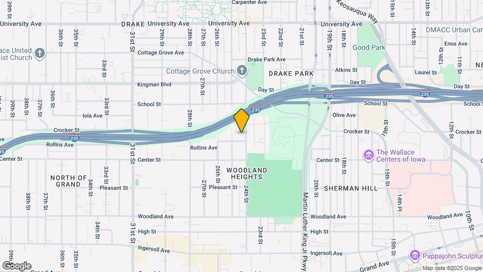 912 24th St Map and Location Details