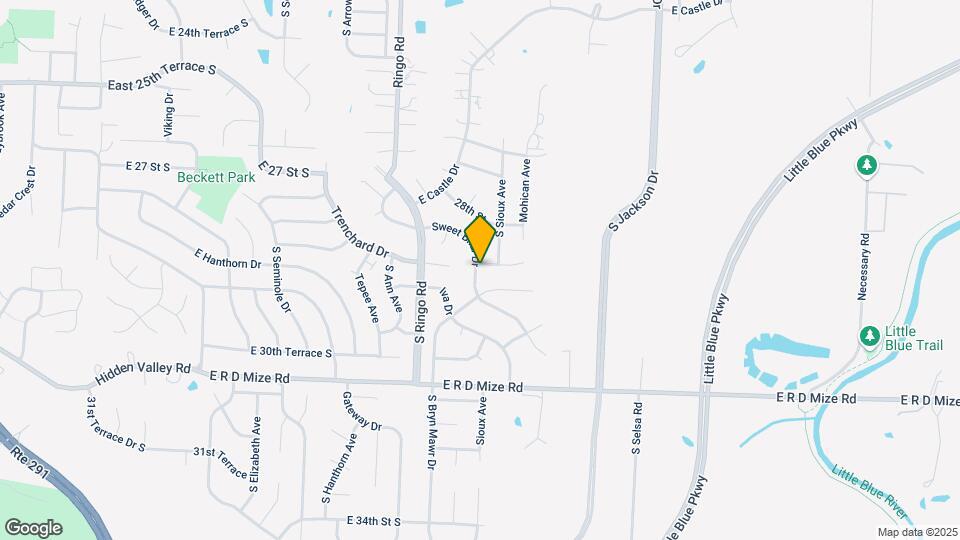 2833 Sweet Briar Dr Map and Location Details