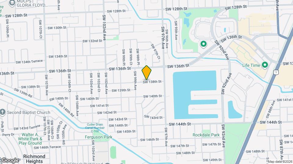 9843 SW 138th St Map and Location Details