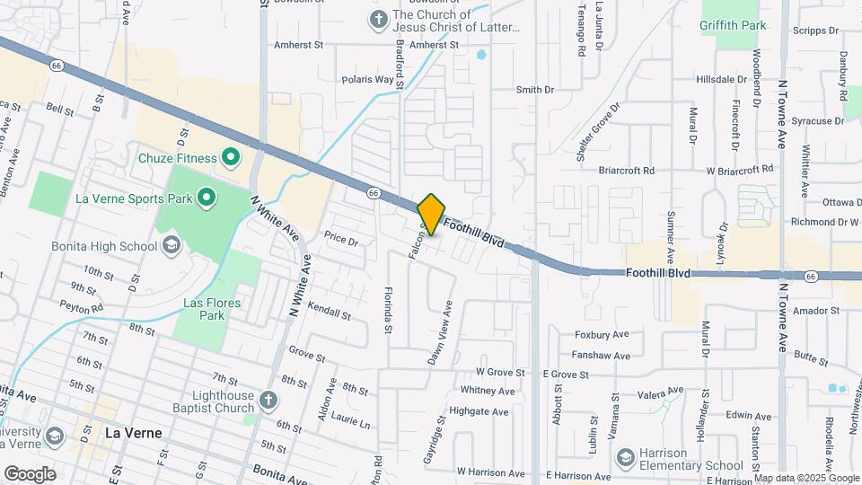 3420 Falcon St Map and Location Details