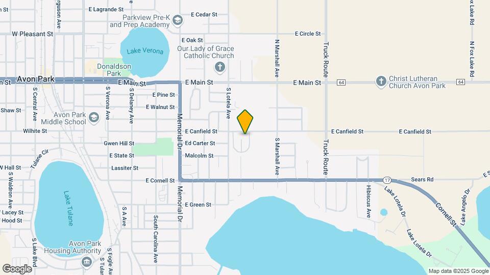 508 Las Palmas Cir Map and Location Details