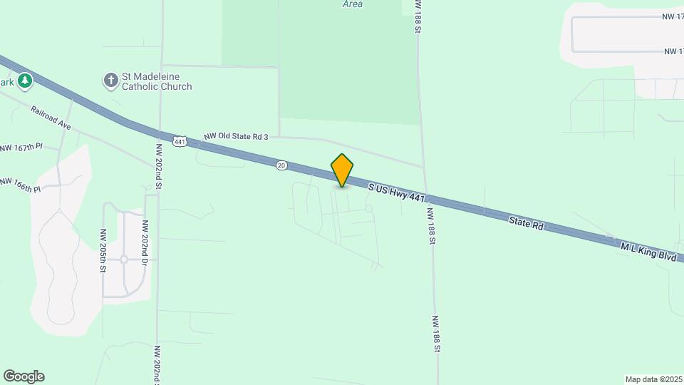 16668 NW 191st Way Map and Location Details