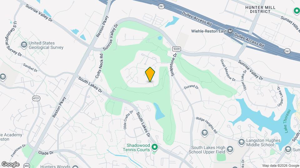 2071 Golf Course Dr Map and Location Details