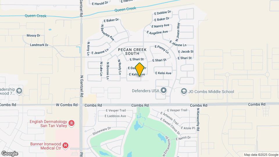 1038 E Leslie Ave Map and Location Details