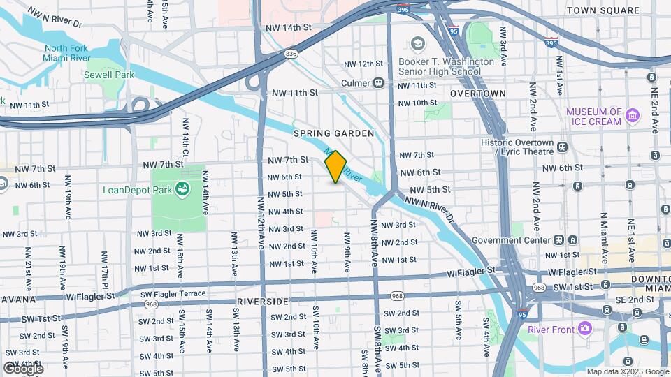 931 NW 5th St Map and Location Details